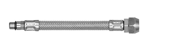 Flexible Inox pour Robinetterie Mâle 10x100 - Femelle 12x17