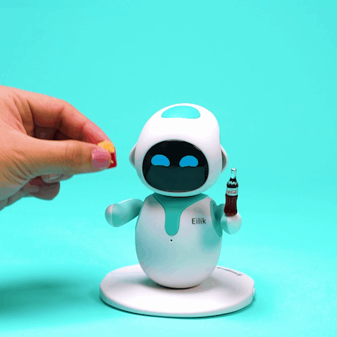 Ready Stock ] Eilik Robot A Little Companion Bot with Endless Fun
