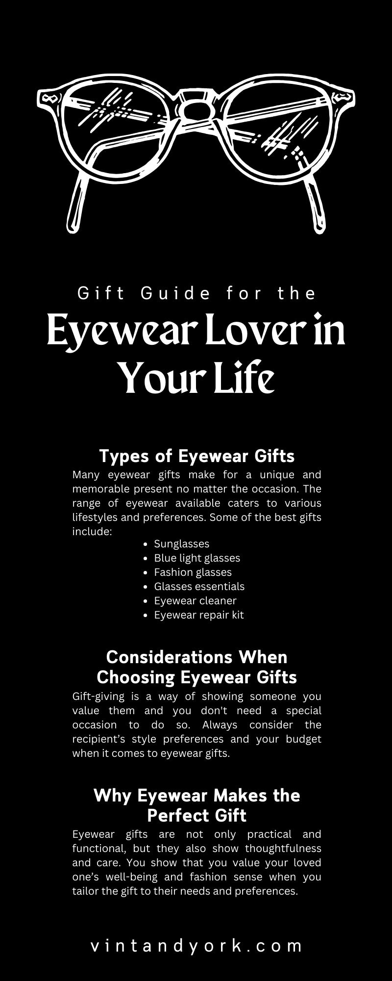 Gift Guide for the Eyewear Lover in Your Life