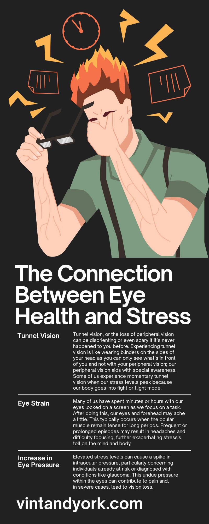 The Connection Between Eye Health and Stress