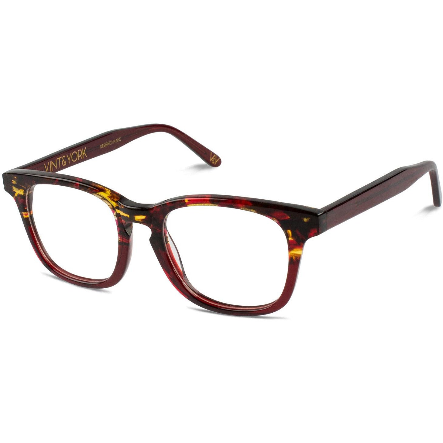 STELLAR Keyhole Bridge,Square Eyeglasses – Vint & York