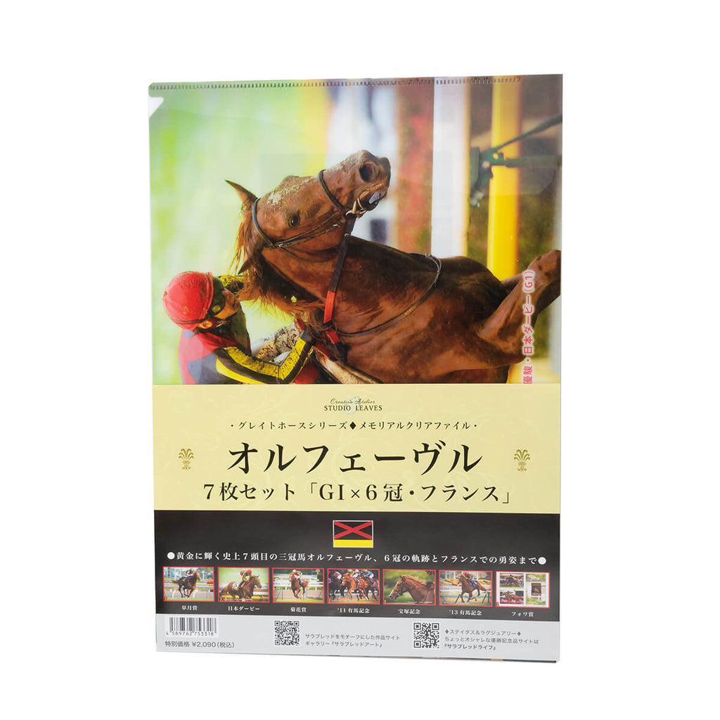 国内正規□ 京都競馬場90周年メモリアル クリアファイル10枚セット