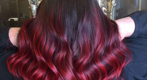 Overview of the Trend: Black Hair with Red Highlights