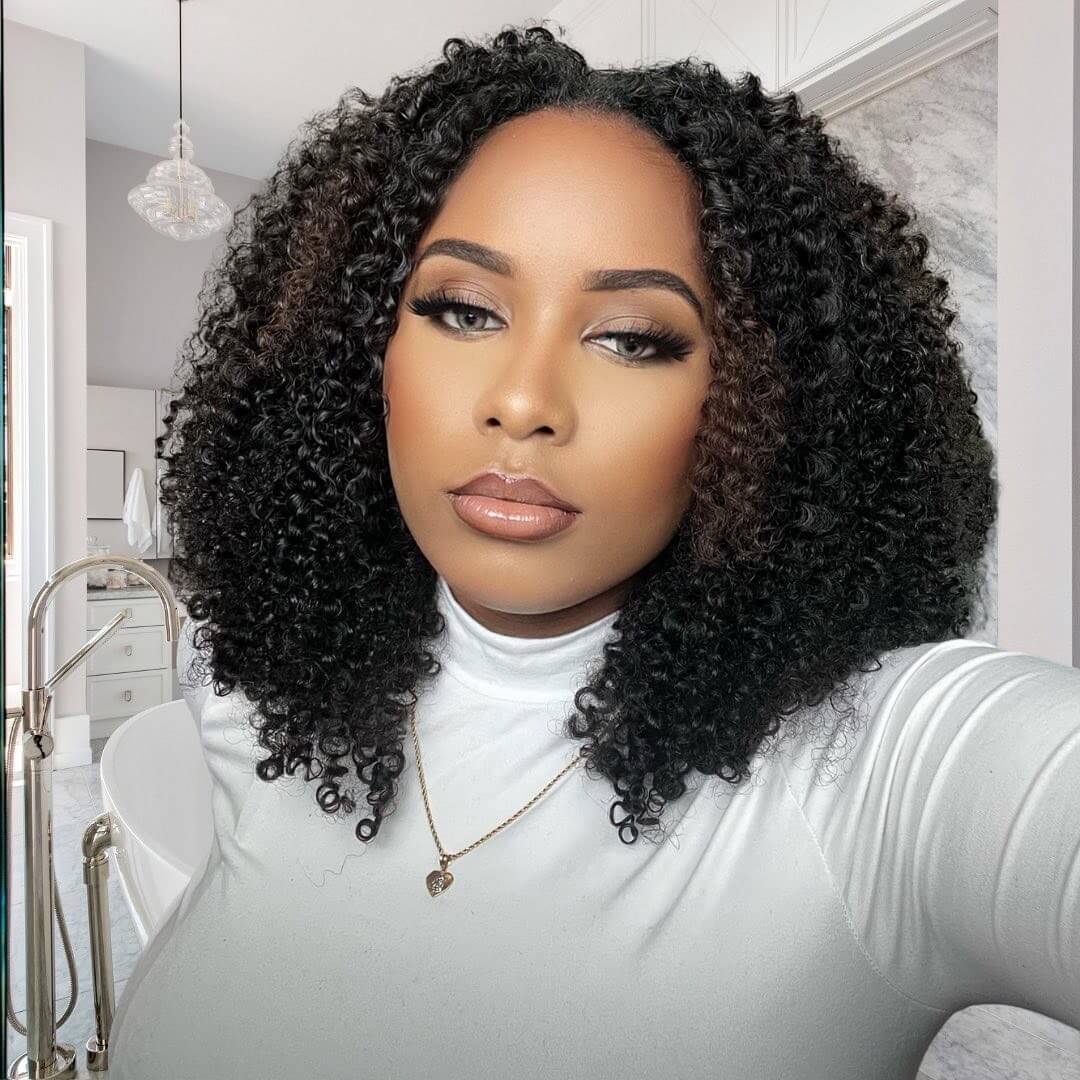 No Leave Out I Part Curly Wig – ILIKEHAIR