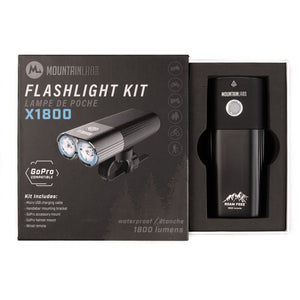 x1800 Lumen Flashlight Kit - The Parts Lodge