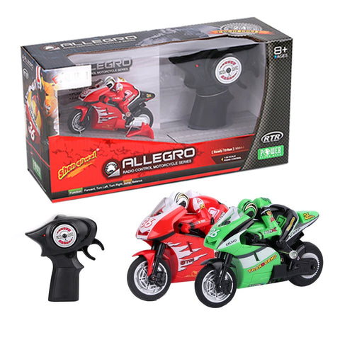 Cool Mini Moto Kids Motorcycle Electric Remote Control RC Car mini motorcycle Recharge 2.4Ghz Racing Motorbike Toys Boys Adults baby magazin