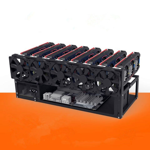 Hot Sale Product 8GPU Open Air Rig Frame Steel 8 GPU Rig Rack in stock baby magazin