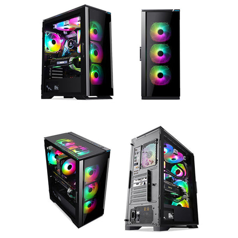 IPASON PC Gaming Intel I5 12600KF CPU Rtx 3060 GPU 16G Ram Computer Diy Desktop baby magazin