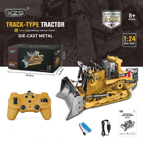 LBLA 1569 Remote Control Truck 8CH RC Bulldozer Machine on Control Car Toys for Boys Hobby Engineering New Christmas Gifts baby magazin
