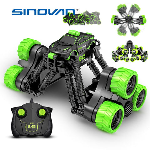 Sinovan Electric RC Car Remote Control Toy Cars Off-Road Car Radio Stunt car Controlled Drive Toys For Boys Kids Suprise Gift baby magazin