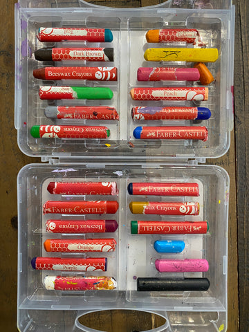 beeswax crayons