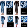 LEGGING JEAN RUN-PAINT SPLATTER (ACTIVE BACK POCKETS)