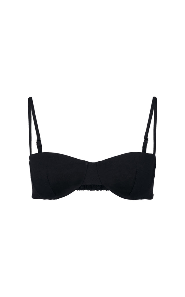 Ola Black Contour Bandeau, XS-L