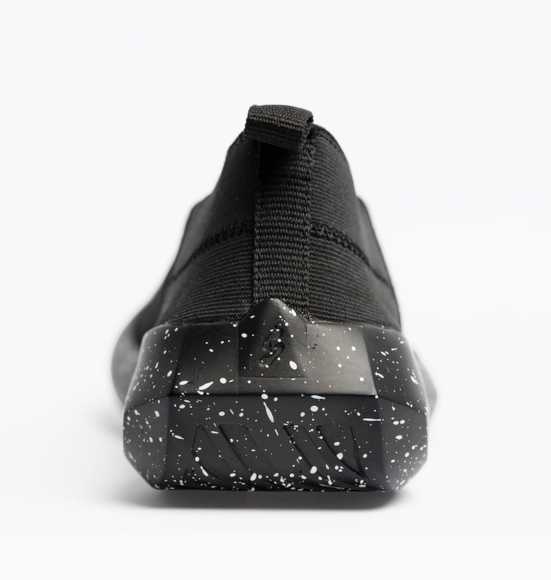Solemate 530 black speckle washing machine washable waterproof slipon water resistant casual lifestyle fashion womens ladies comfort sneaker shoe footwear style