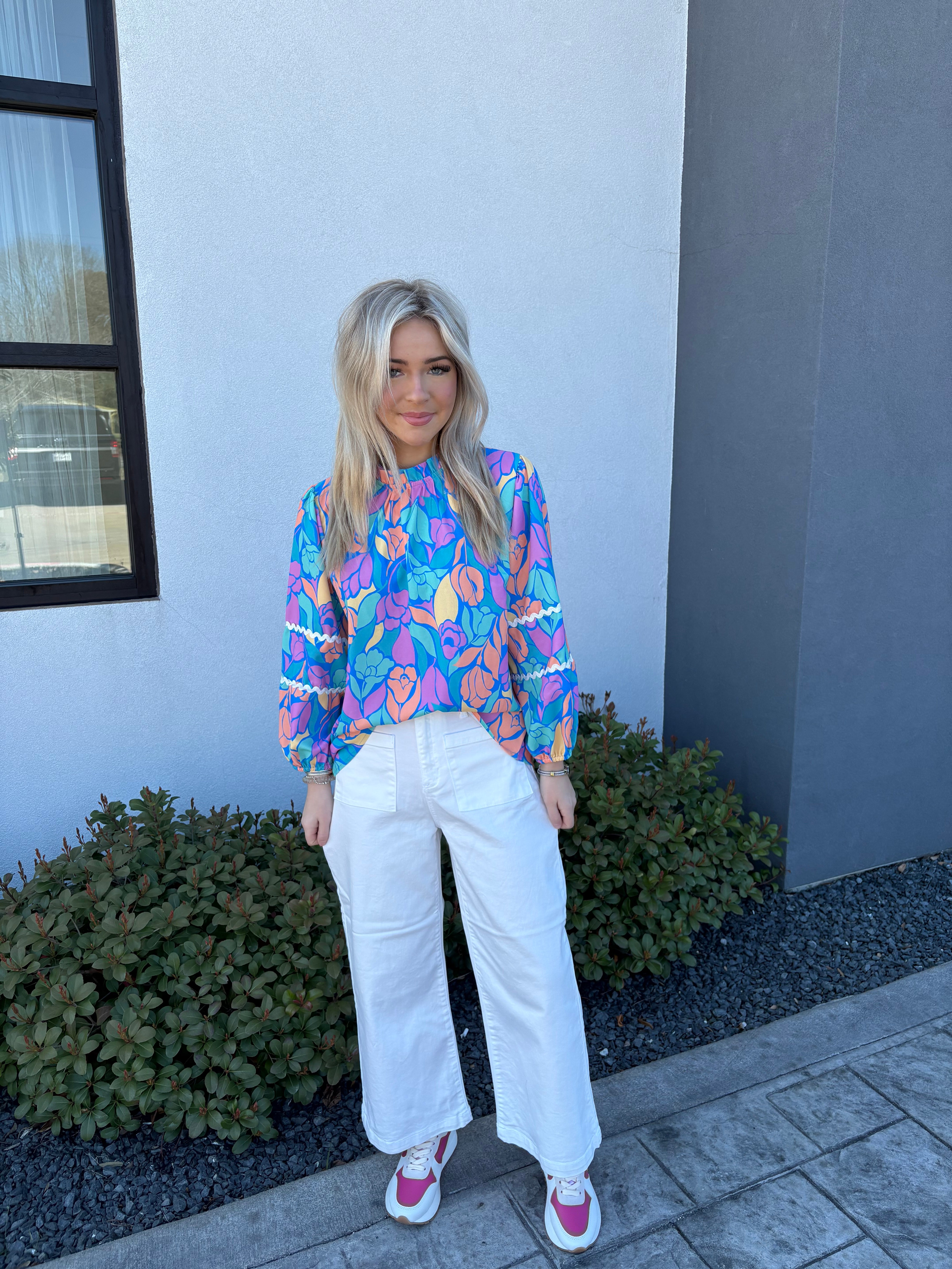 White Cropped Wide Leg Jeans