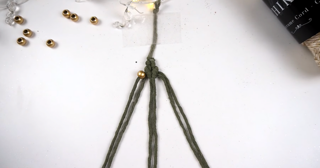 Bochiknot macrame Christmas Tree Ornament