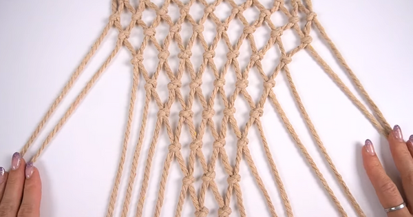 Bochiknot macrame - How to DIY a $2000 Prada Macrame Net Bag for $8