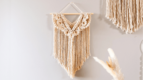 How to Add Layers to Your Macrame Wall Hanging - A DIY Home Decor