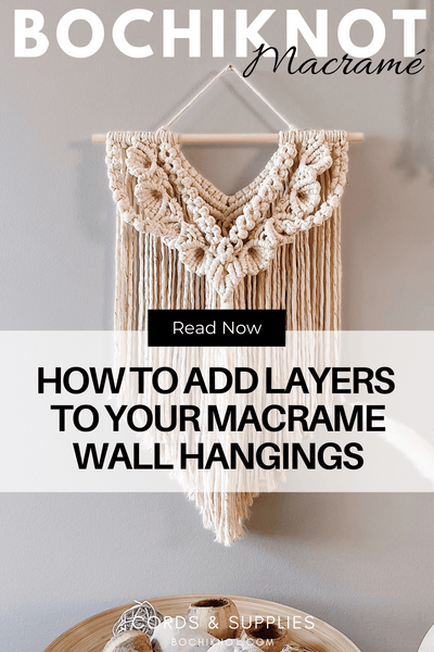 Bochiknot macrame wall hanging