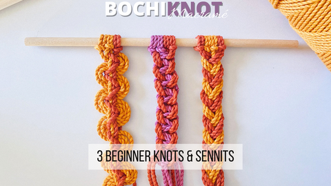 3 Macrame Knot Patterns to Use for Any Wall Hanging Design (Video