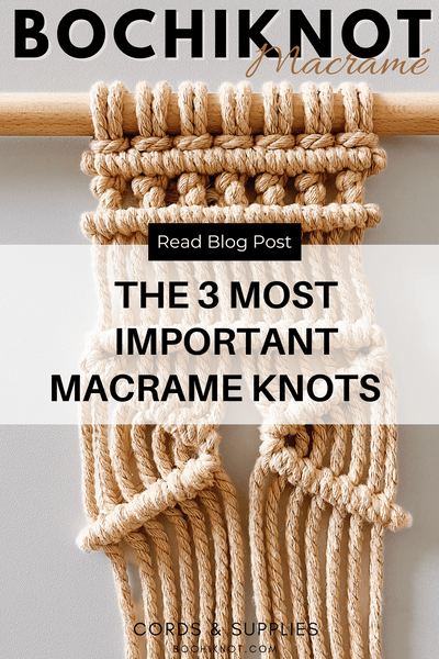 Bochiknot Macrame Knot Tutorial