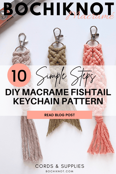 Crafting a Macramé Keychain: A Step-by-Step Guide for Beginners – Bochiknot