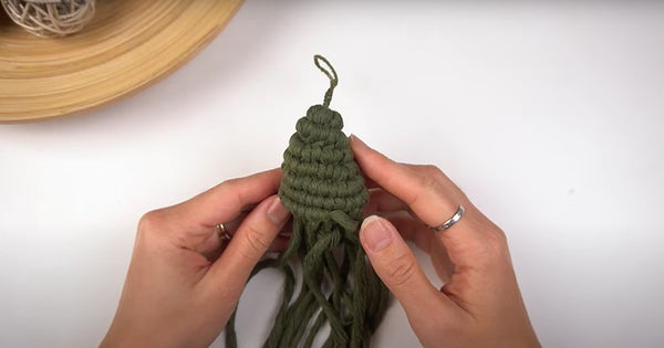 Crafting Your Own Macrame Christmas Tree Ornament