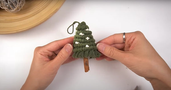 Crafting Your Own Macrame Christmas Tree Ornament