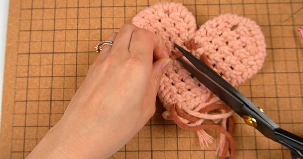 Bochiknot Macrame Heart-shaped coaster pattern DIY step by step tutorial for beginners