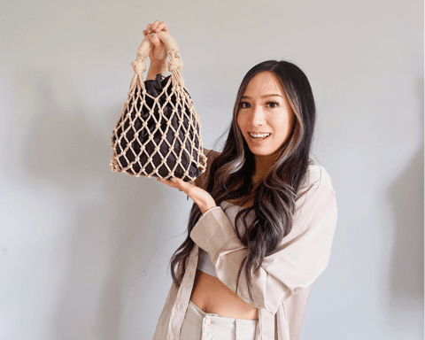 PRADA NYLON BUCKET BAG DIY  How to transform a Prada nylon pouch into a bag  