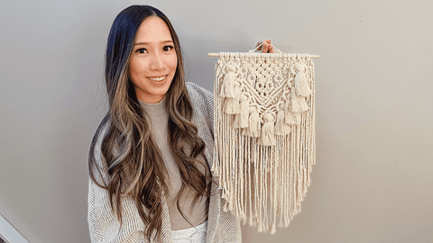 7 Ways to Start and End a Macrame Wall Hanging