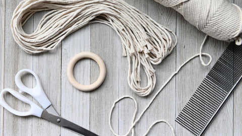 How to measure cord for macrame projects