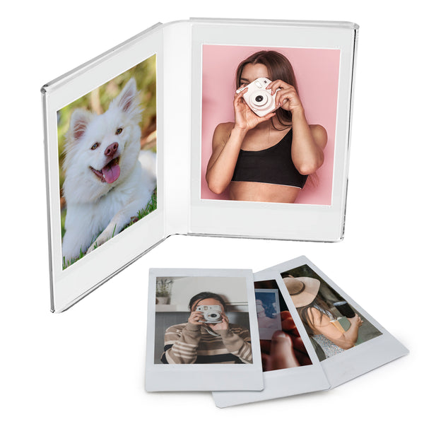 Acrylic Instax Mini Polaroid Frame and Photo Storage Box