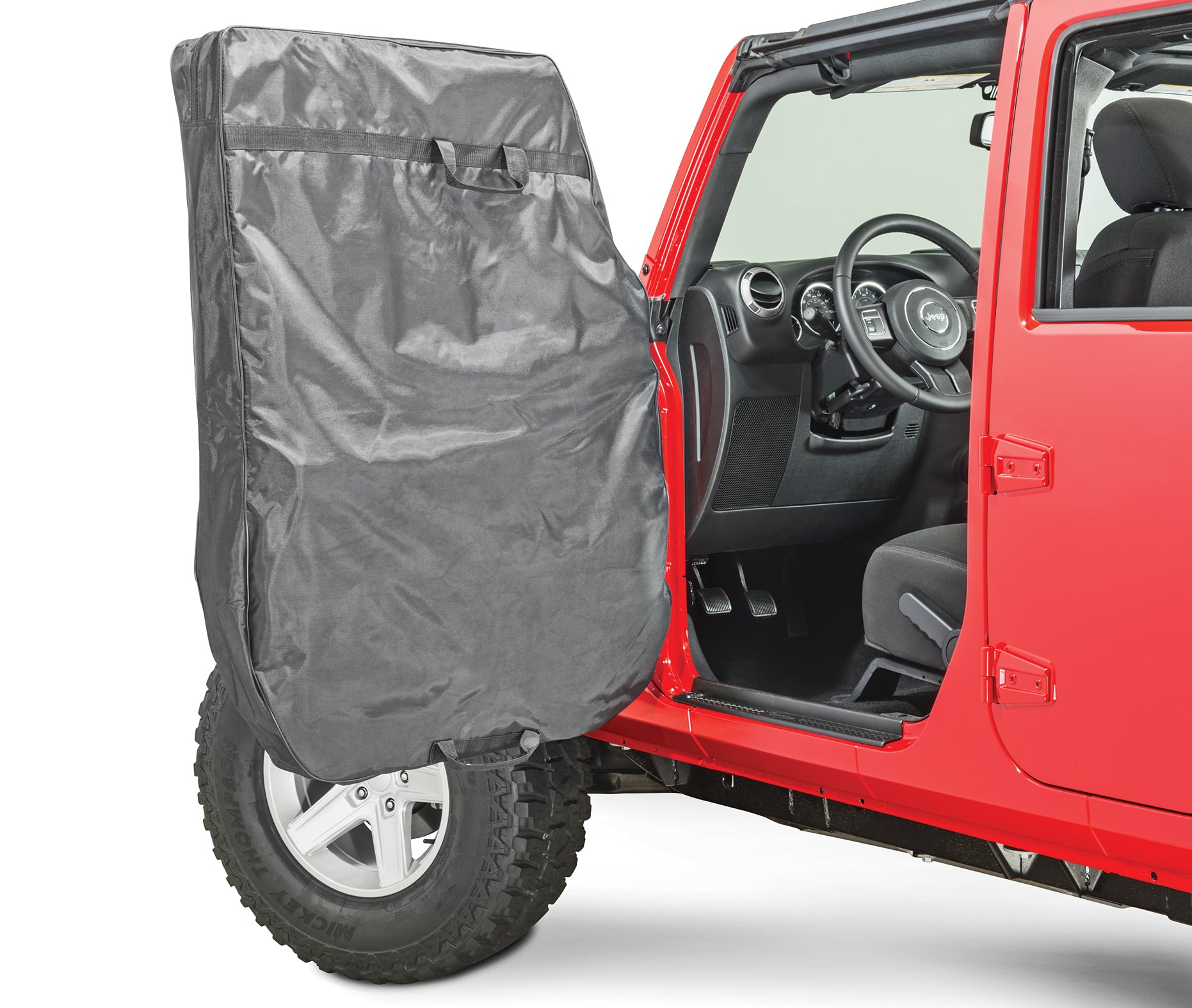 MasterTop 13110024 Hard Door Storage Bags For 1976-current Jeep CJ | YJ | TJ | JK | JL Wrangler MasterTwill
