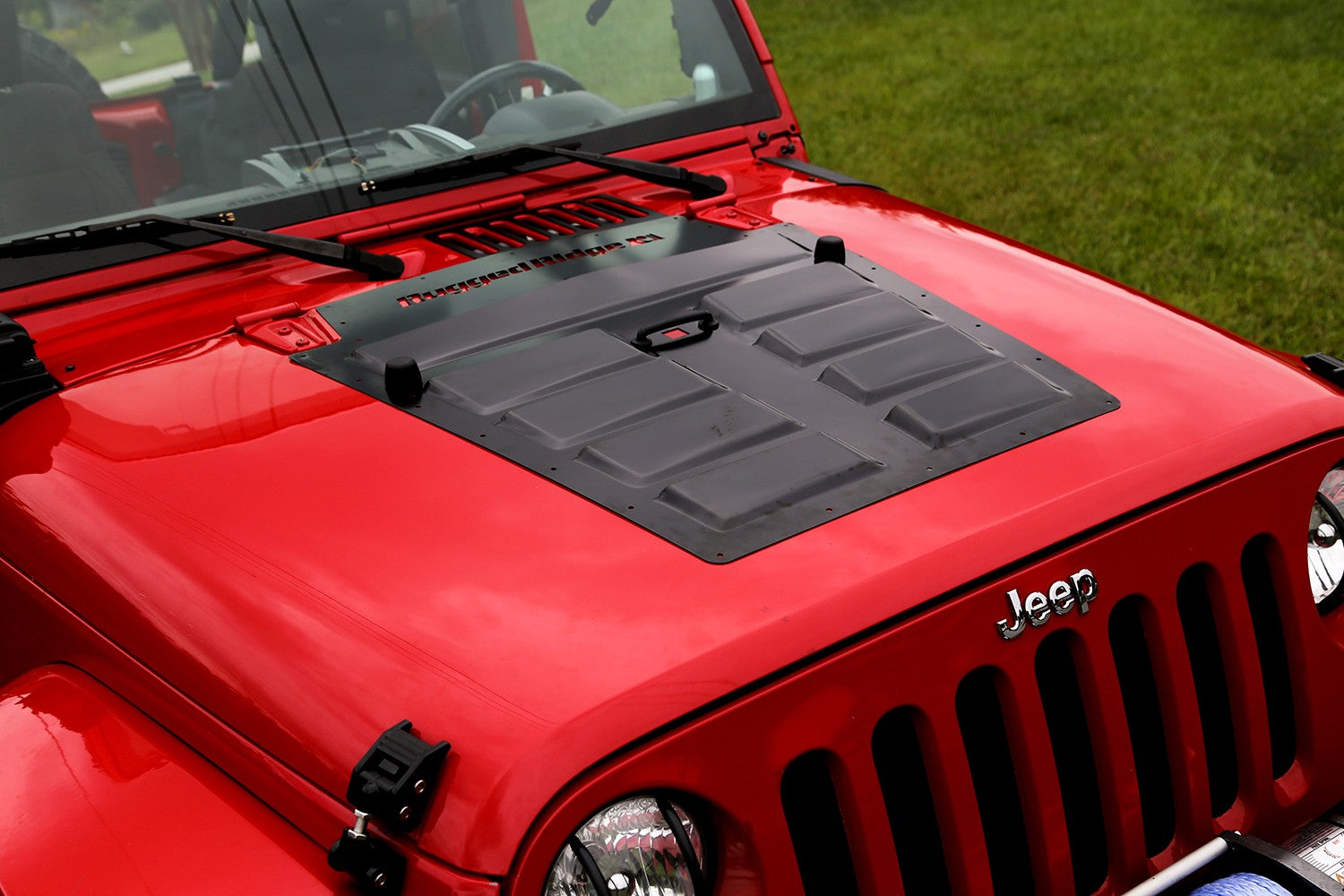 Rugged Ridge 17759.01 Performance Vented Hood Fits 2007-2018 Jeep