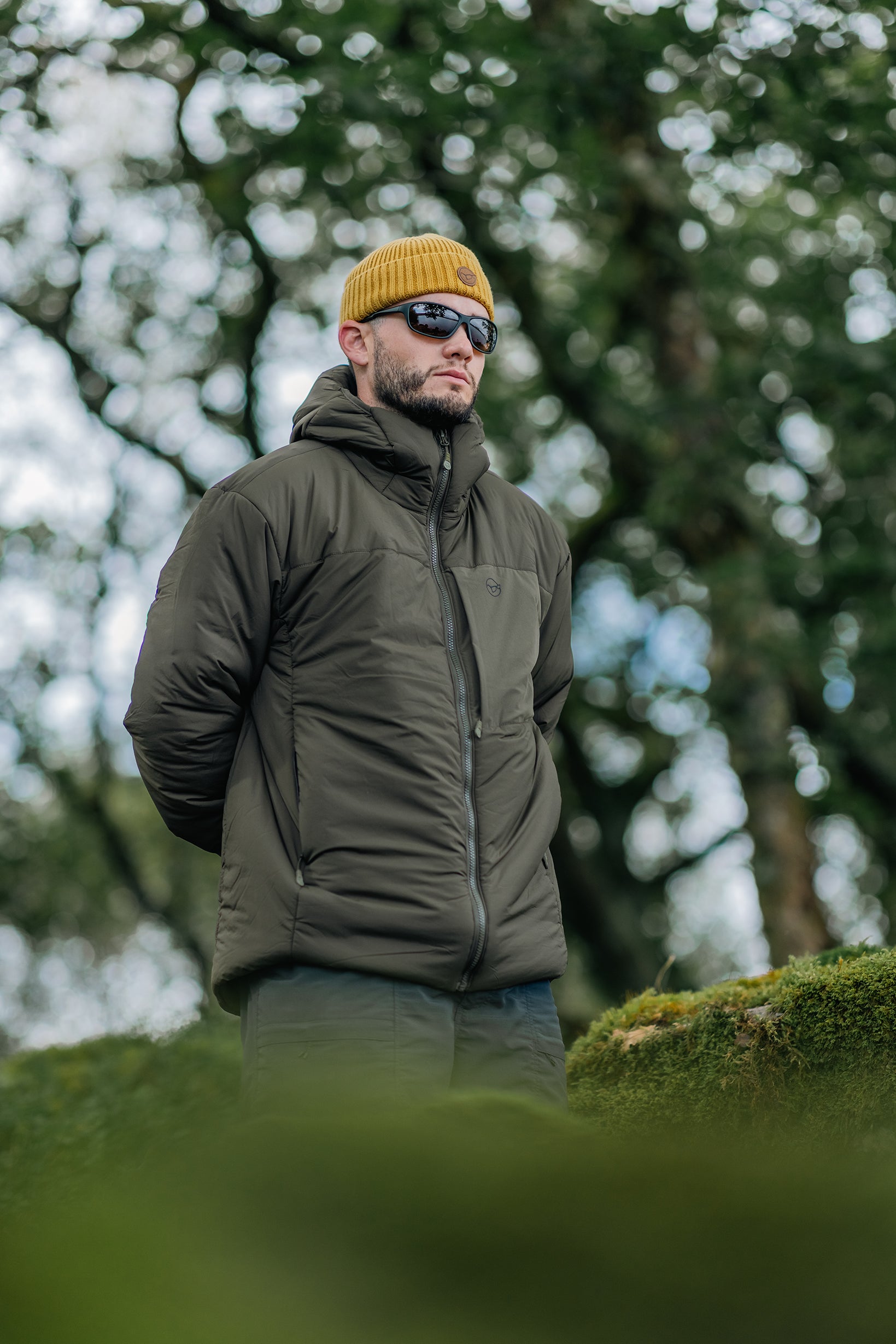 Korda Insulated Hooded Jacket and Joggers provide head to toe protection against the elements and will keep you warm in any weather