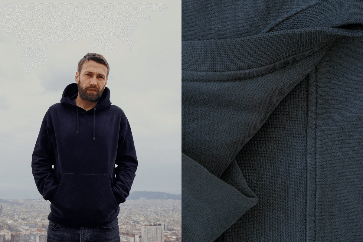 How to style a navy hoodie SANVT style guide