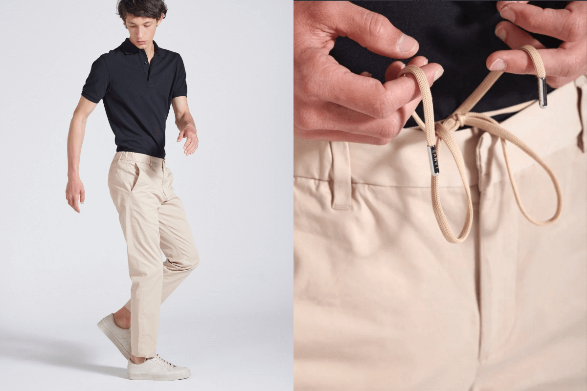 Men's Wrinkle-Free 100% Cotton Trouser Dark Navy Blue – The Cut Price