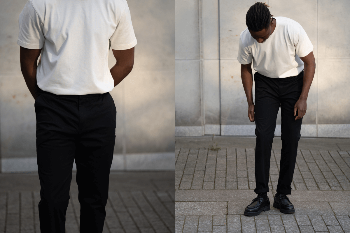 Pleated Chinos for Men SANVT casual