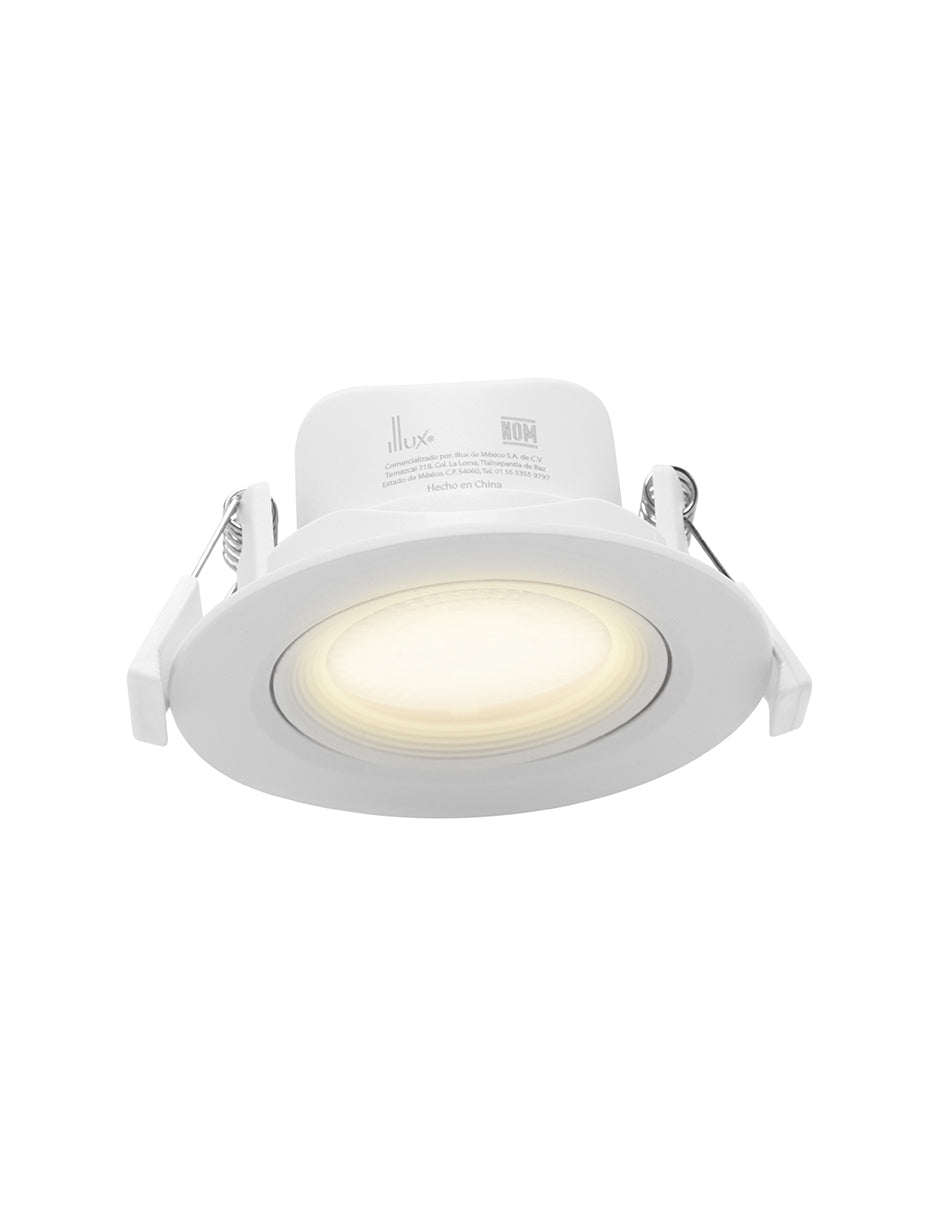 Downlight LED para interiores SARGAS, luz blanco calido de 12W, para  empotrar en techo, color blanco, TECNOLITE. – Lumi Material Electrico