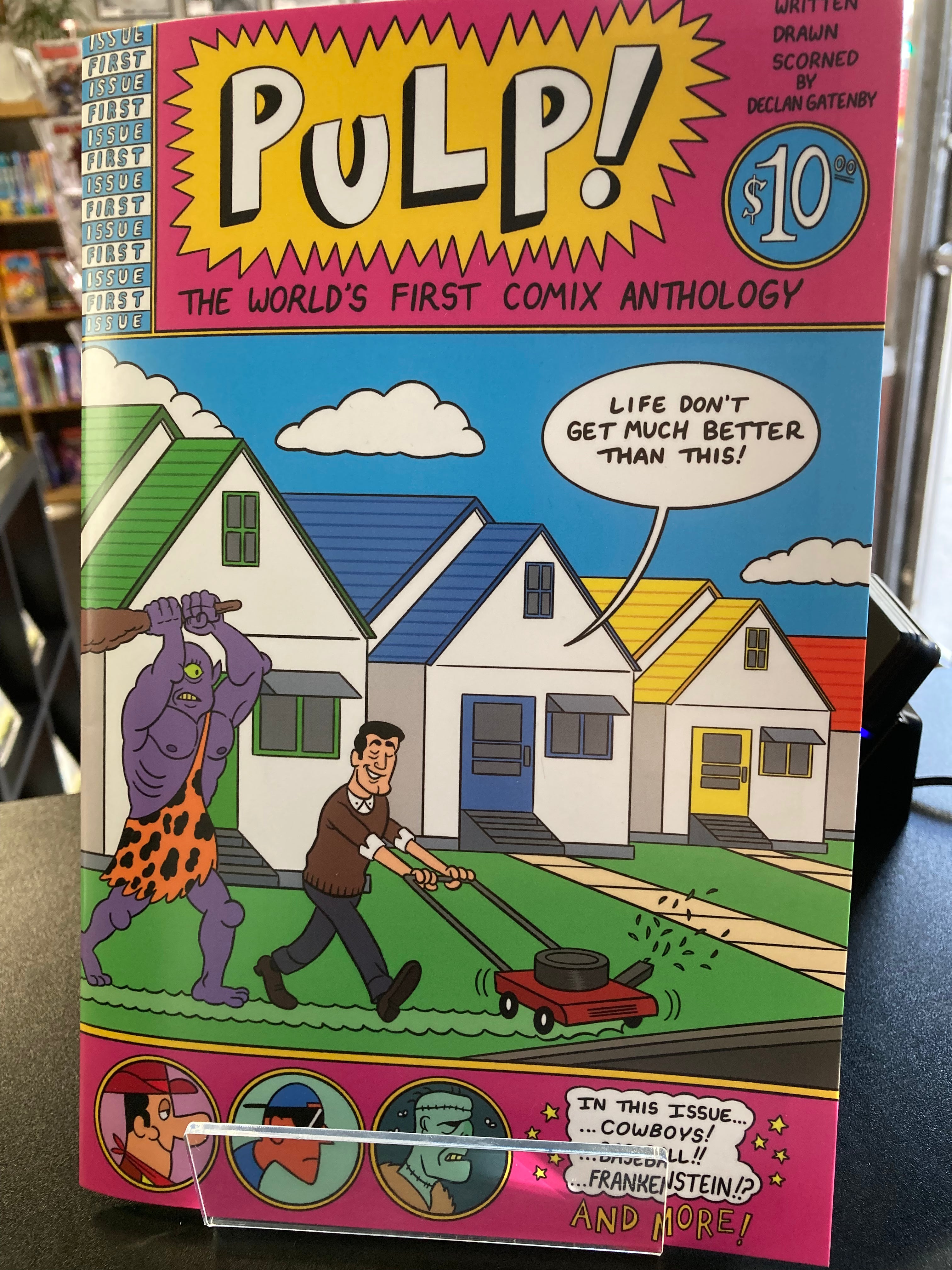 (C) Declan Gatenby - Pulp! #1 - mini comic