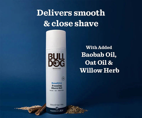 Bulldog Sensitive Foaming Shave Gel