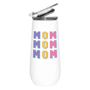 Mom Champagne Tumbler - Three Poppies