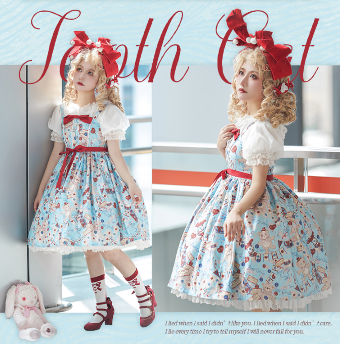 ブランド Angelic Pretty - ribbon berry bunny Lolitaの通販 by