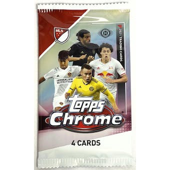 2022 Topps Chrome MLS Soccer Hobby Box