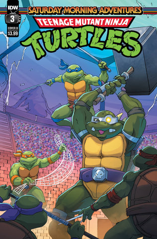 AUG231431 - TMNT SATURDAY MORNING ADV HALLOWEEN SPECIAL #1 CVR A