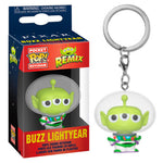Pixar Alien Remix Buzz Lightyear Pocket Pop Keychain