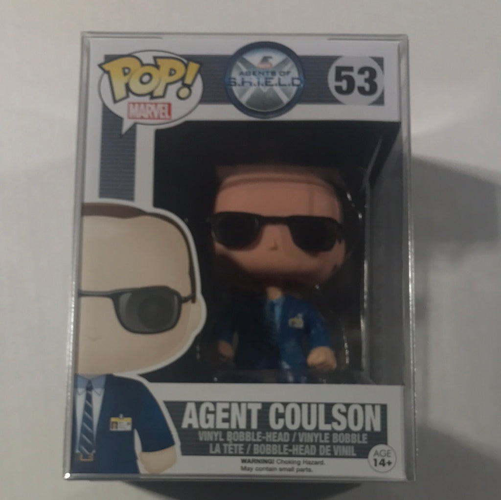 of S.H.I.E.L.D: Agent Coulson Funko Pop! Marvel Lake Hartwell Collectibles