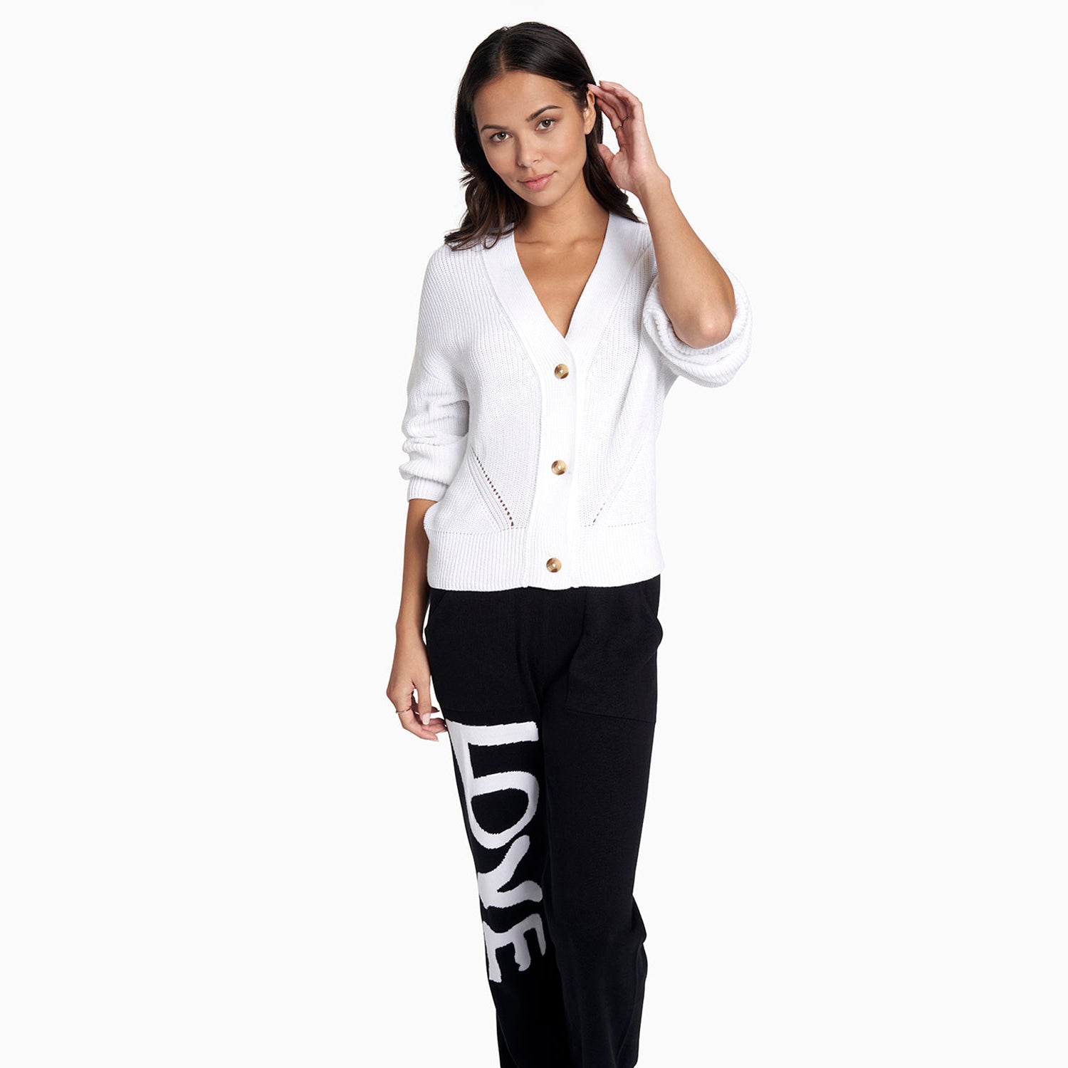 YesAnd | Organic Knit Cardigan - UsNow