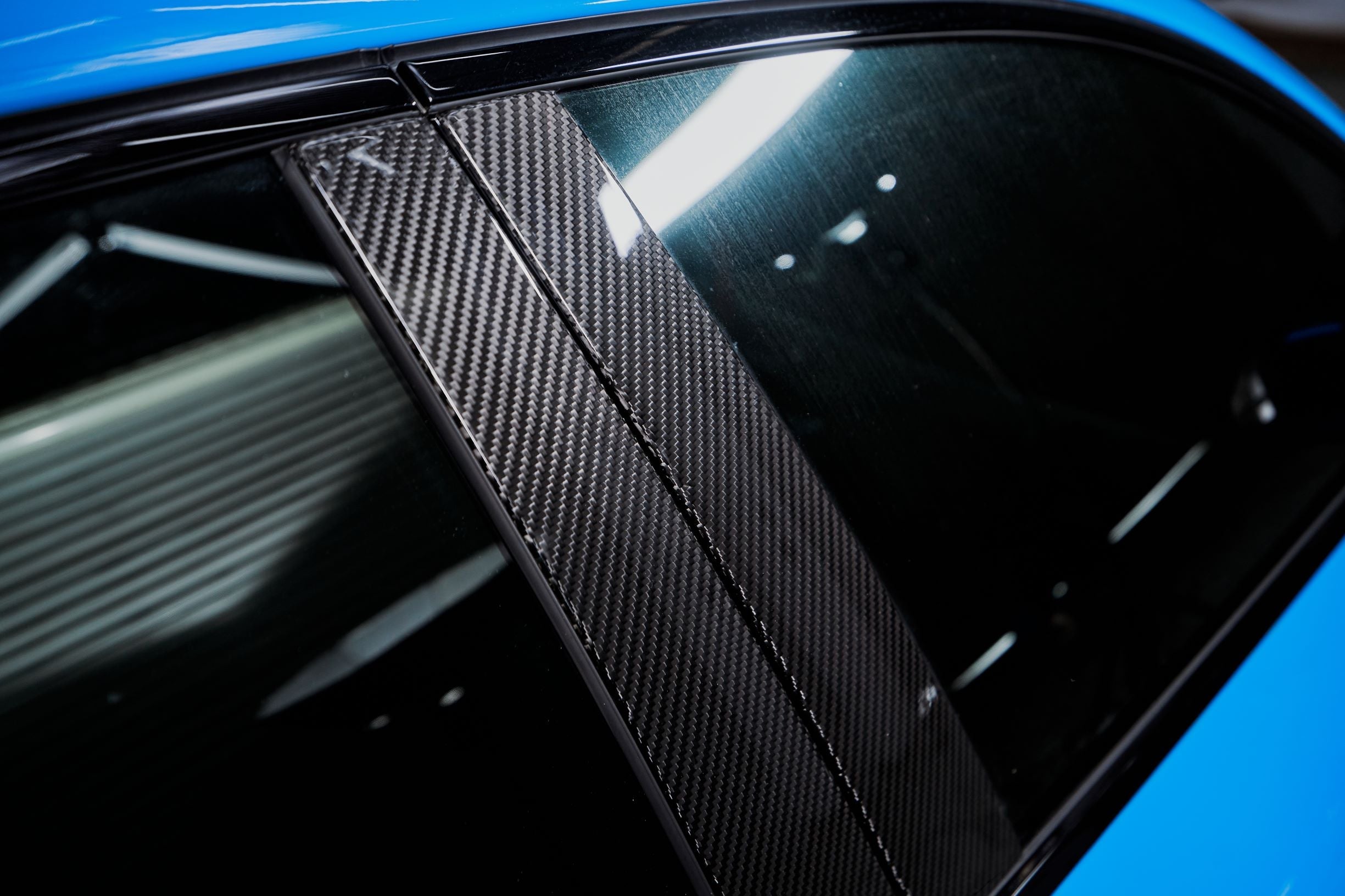 Karbel Dry Window Pillar Trim Set for Audi S – karbelcarbon